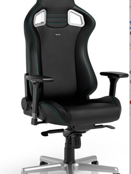 Noblechairs Epic Καρέκλα Gaming Δερματίνης με Ρυθμιζόμενα Μπράτσα Mercedes-AMG Petronas Formula One Team Edition