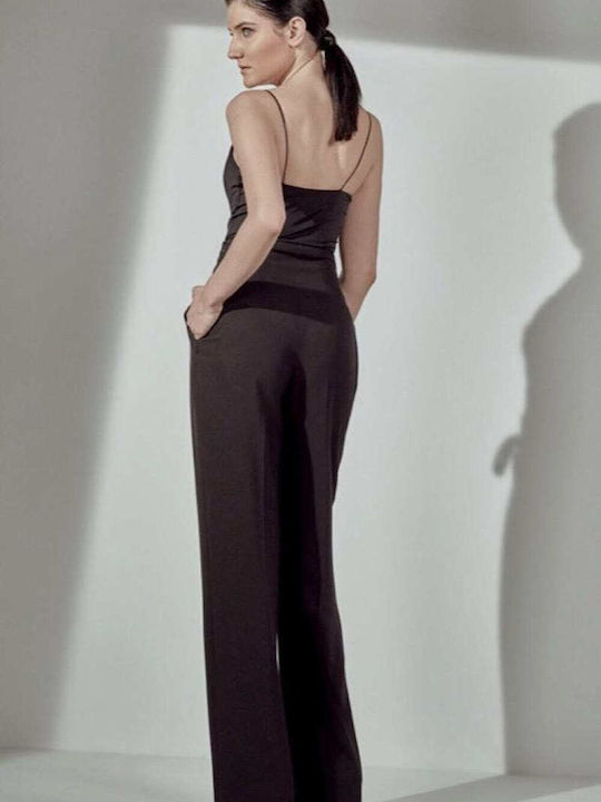 Yvonne Bosnjak High-Waisted Wide-Leg Trousers