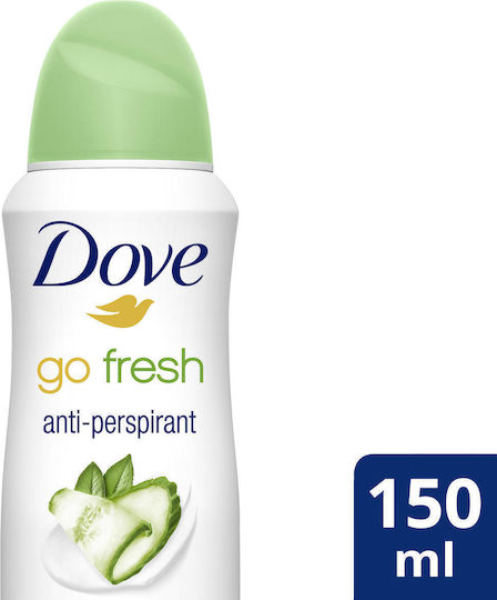 Dove Go Fresh Краставица & Зелен Чай Дезодорант 48ч Спрей 150мл