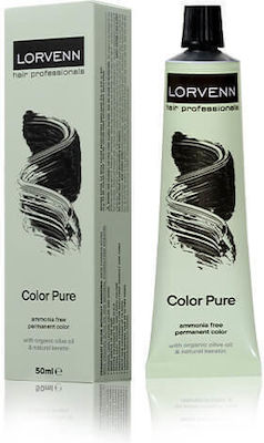 Lorvenn Color Pure Hair Dye no Ammonia 6.26 Blonde Dark Iridescent Red 50ml