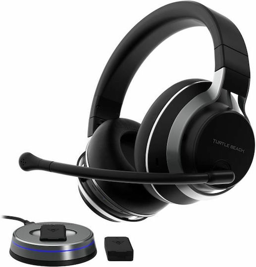 Turtle Beach Stealth Pro PlayStation Über Ohr Gaming-Headset mit Verbindung Bluetooth / USB Schwarz