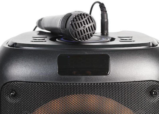 Osio Ηχείο Karaoke με Ενσύρματo Μικρόφωνο και Εφέ Φωτισμού OBT-8030 OBT-8030 Μαύρο