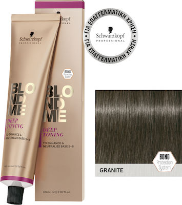 Schwarzkopf BlondMe Blonde Toning Vopsea de Păr DT-Granit 60ml