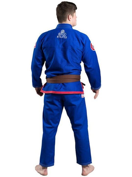 Scramble Bărbați Cardigan Jiu Jitsu brazilian Albastru
