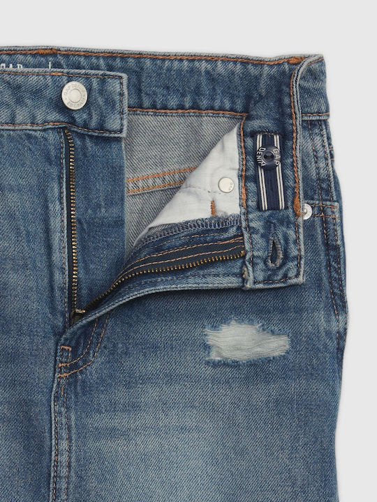 Kids' Denim Skirt Blue