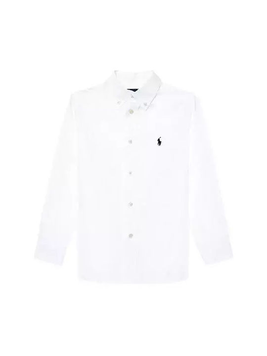 Ralph Lauren Kids Shirt White Πουκάμισο