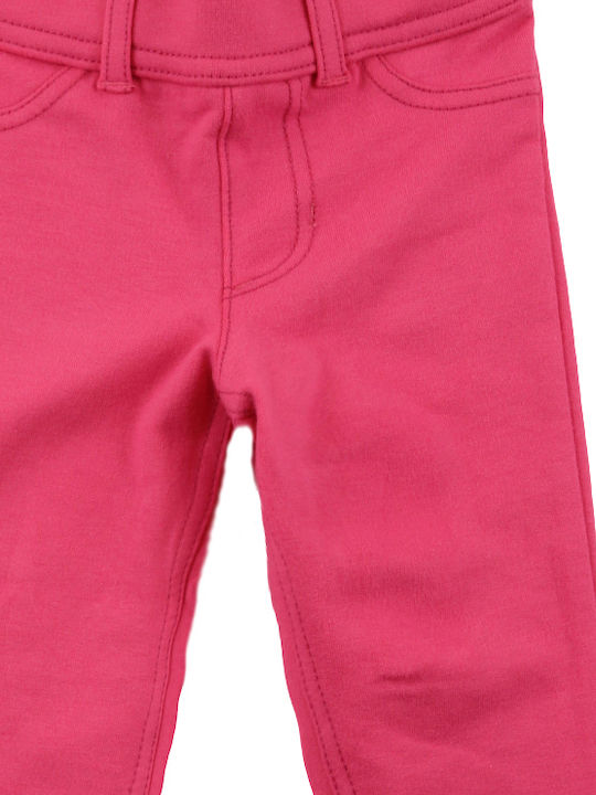 Kids' Denim Pants Fuchsia
