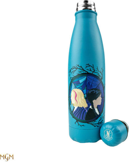 Cinereplicas Kids Water Bottle Glass Blue 500ml