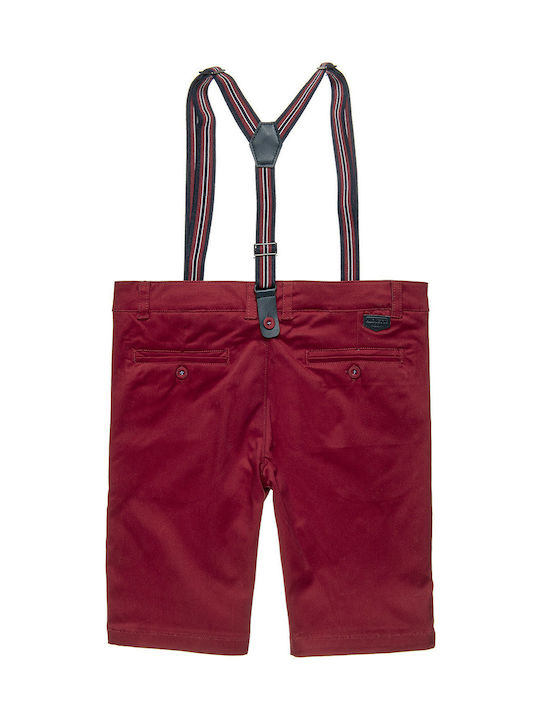 Alouette Kids Fabric Overall Red