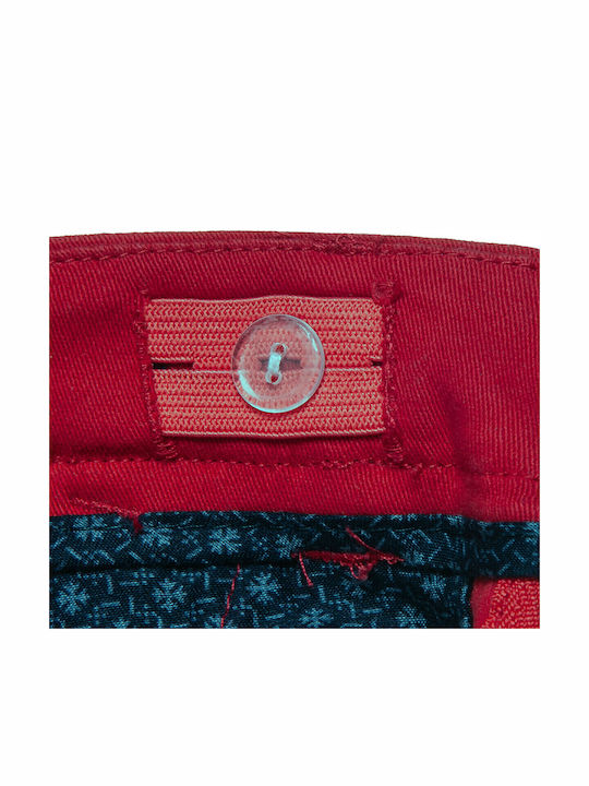 Kinder-Shorts/Bermudas Stoff Burgundisch