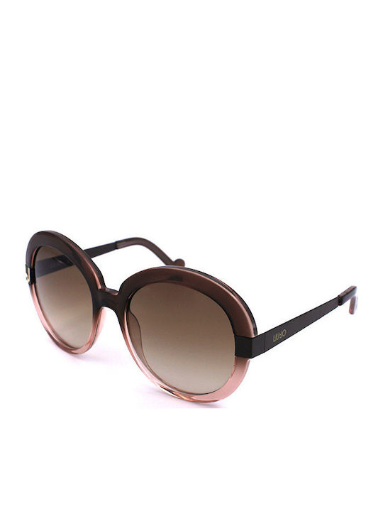 Liu Jo Women's Sunglasses with Brown Plastic Frame