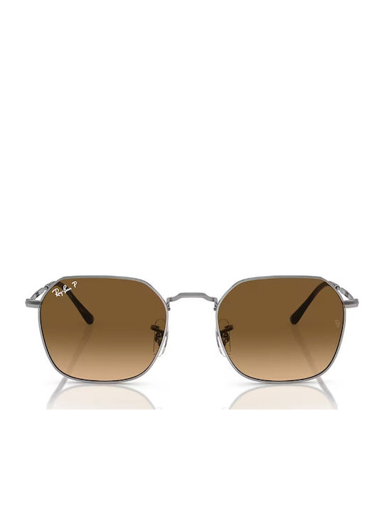 Ray Ban Jim Γυαλιά Ηλίου Ασημί με Μεταλλικό Σκελετό