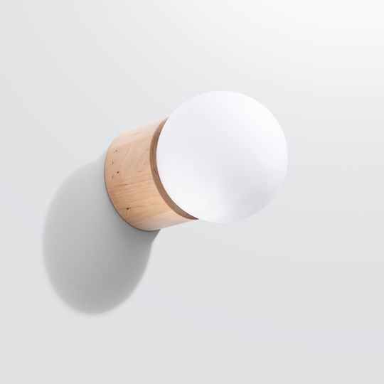 Sollux Classic Lamp Wall with Socket G9 Beige 32x15x15cm