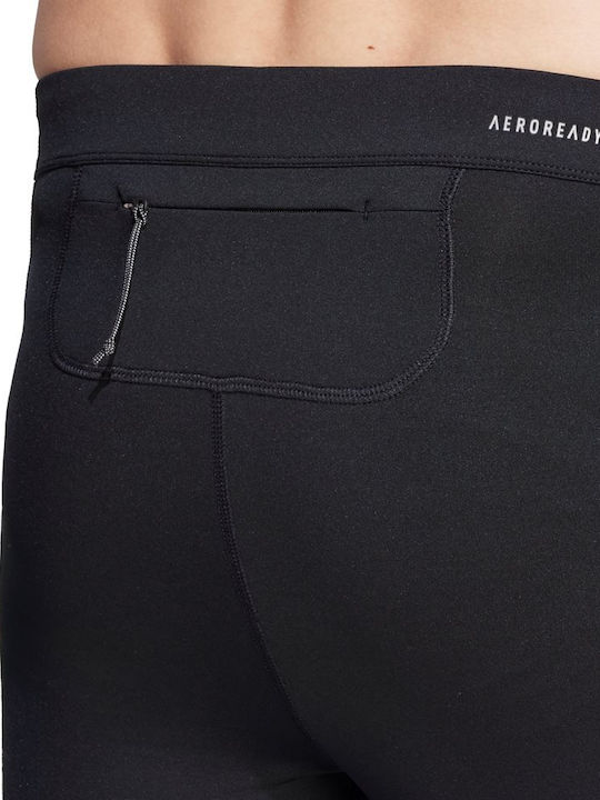adidas Ultimate Conquer The Elements Men's Sports Long Leggings Black