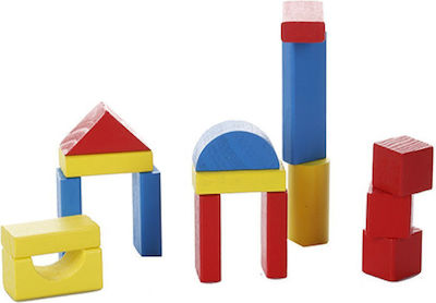 Wooden Building Blocks for 4+ years 65pcs