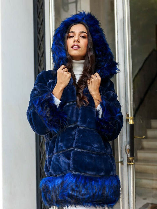 Дамска кожухарка Blue