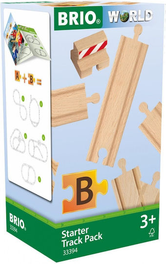 Brio Toys Schienen Starter Pack B Schienensets aus Holz für 3+ Jahre alt+ Jahre