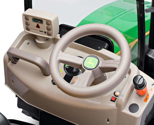 Παιδικό Τρακτέρ John Deere Dual Force Ηλεκτροκίνητο 12 Volt Πράσινο για 3+ Ετών