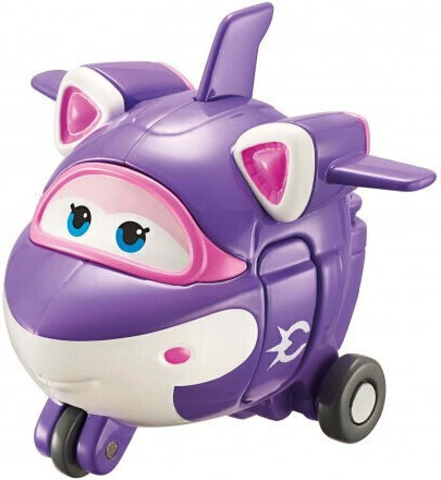 Just Toys SuperCharge Τransform-Α-Bot Snow Crystal Super Wings Airplane for 3+ years+ Years