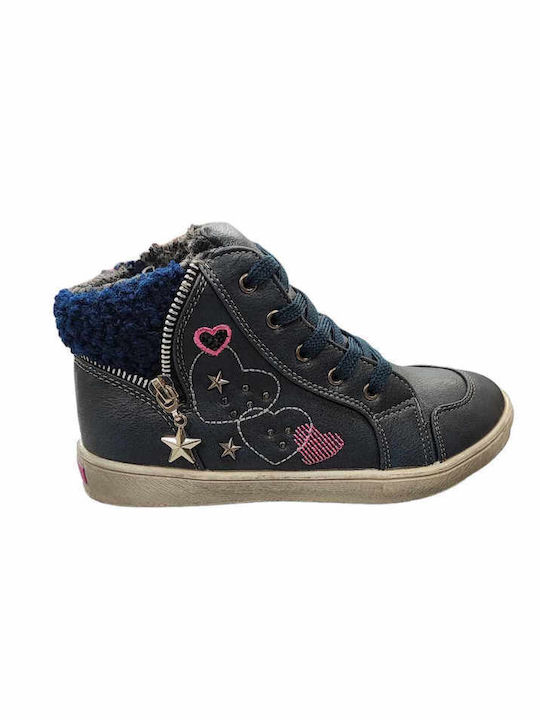 Kids Boots Navy Blue
