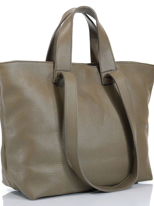 Leather Women's Shopper Bag Puro
