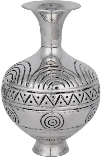 SilverBrand.gr Διακοσμητικό Βάζο Silber Silber 8.5x13cm 1Stück