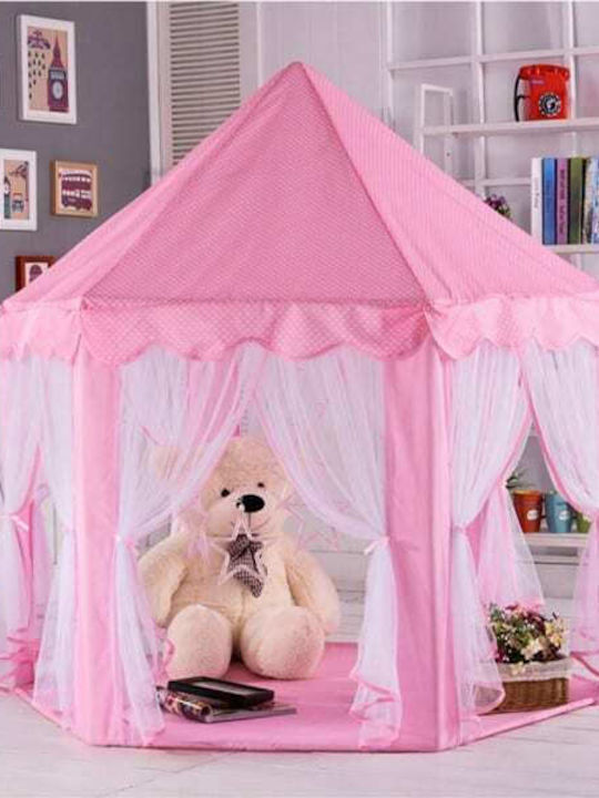 Kids Castle Play Tent Pink
