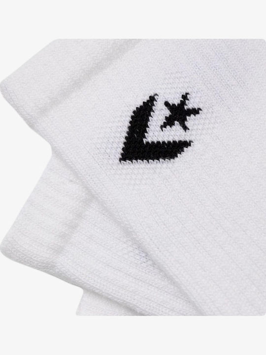 Converse Star Chevron Crew Socks White 3Pack