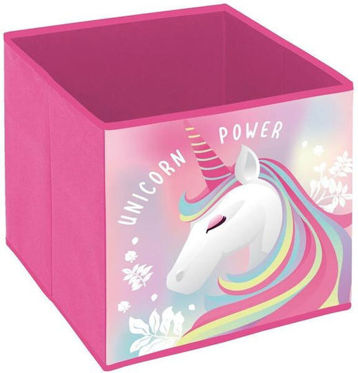 Arditex Cutie de Depozitare Jucării pentru Copii Unicorn Roz 1buc