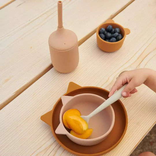 Liewood Liewood Baby- und Kinder-Essgeschirr Cathy aus Silikon mit Rutschfester Basis Mehrfarbig 4Stück für 6+ Monate