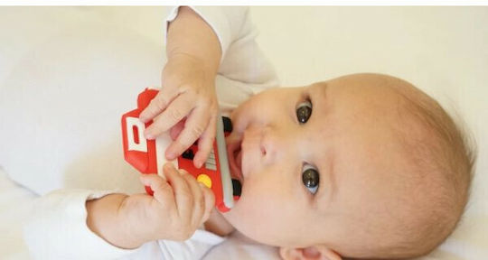 Baby to Love Firefighter Teether Teething Relief made of Silicone for 3 m+