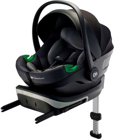 Kinderkraft I-Care Scaun Auto pentru Copii i-Size Gri 0-13 kg