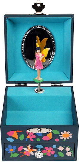 Tender Leaf Toys Детска Кутия За Бижута Fairies Garden Светлосин