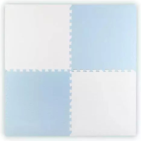 Ricokids Kids Floor Puzzle White & Blue 4pcs
