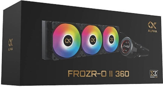 Xigmatek Frozr-O II 360 Охлаждане AIO CPU с 3 Вентилатора 120mm и ARGB Осветление