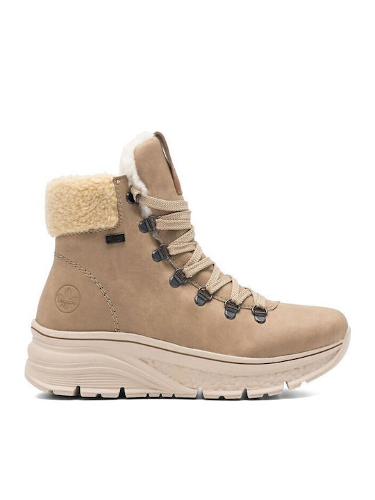 Stiefeletten Damen Braun