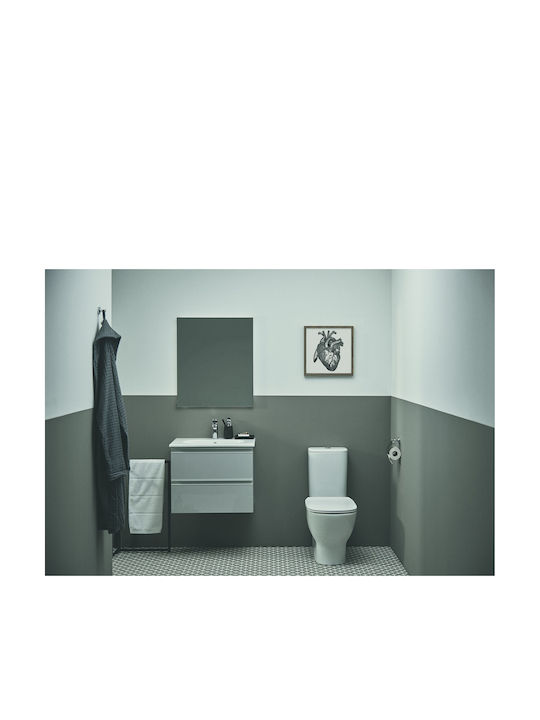 Ideal Standard Floor-Standing Toilet Without Cover White