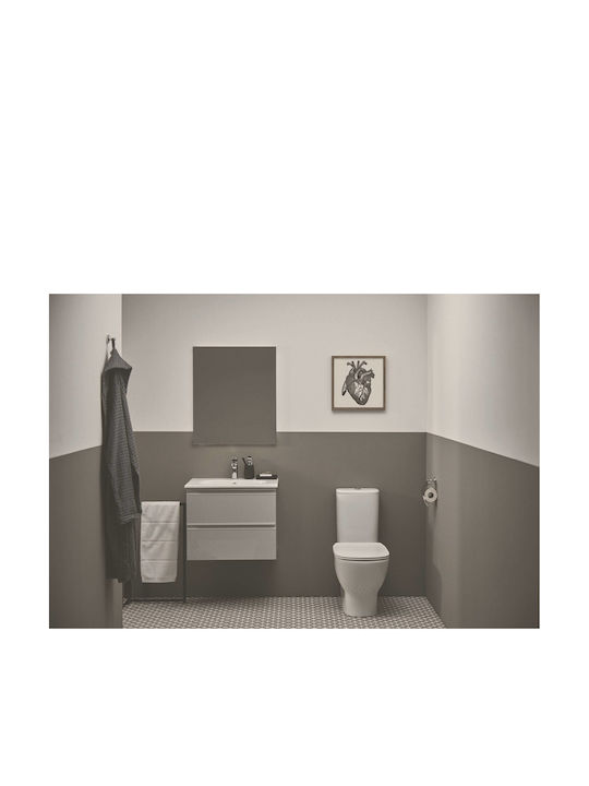 Ideal Standard Floor-Standing Toilet Without Cover White