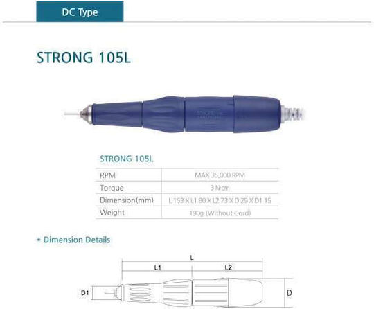 Strong Replacement Nail Wheel Blue With 35000 Rounds Per Minute
