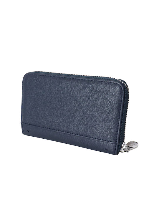 Beverly Hills Polo Club Large Women's Wallet Blue