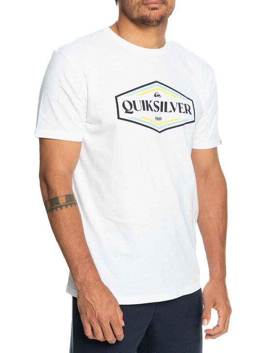 Quiksilver Up Herren Kurzarmshirt Weiß