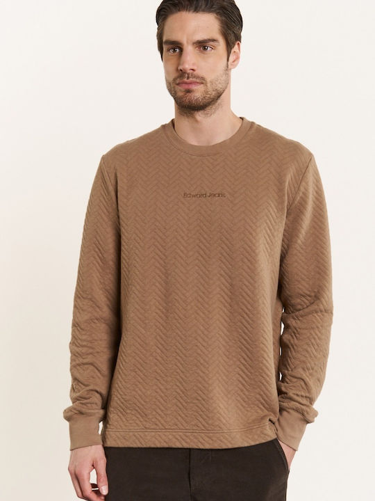 Edward Jeans Sweatshirt Geacă pulover bărbați Brown