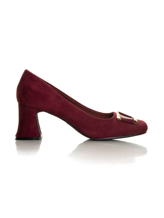 Shoe Art Pantofi cu toc Burgundy