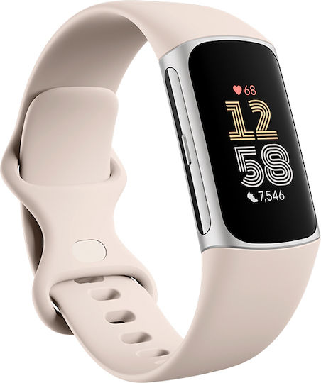Fitbit Charge 6 Porcelain / Silver