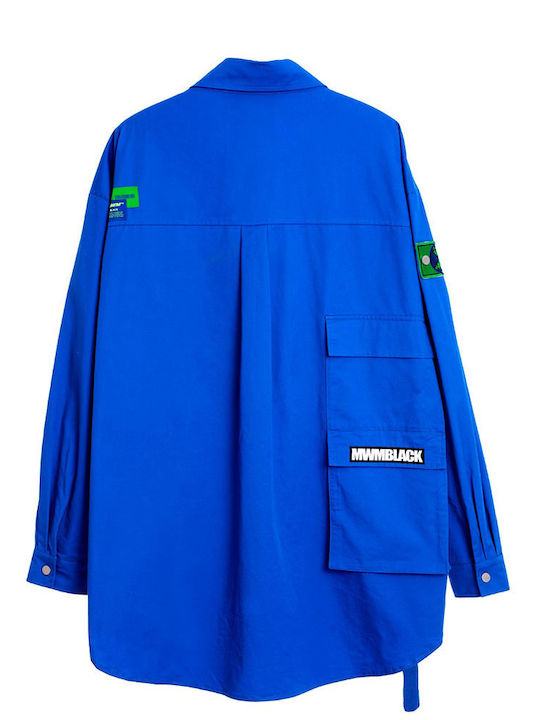 Langärmelig Damen Hemd Black