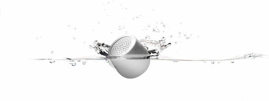 Lexon Mino X Waterproof Bluetooth Speaker 3W with Battery Life up to 3 hours White