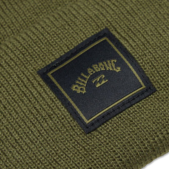 Stacked Beanie Beanie Knitted Military