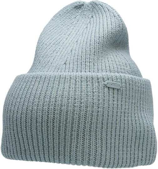 Beanie Frauen Beanie mit Rippstrick Mustard
