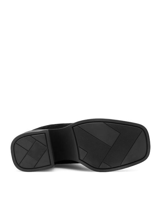 Damen Chelsea Stiefeletten Schwarz