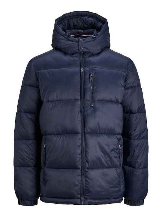 Jack & Jones Men's Winter Jacket Navy Blue